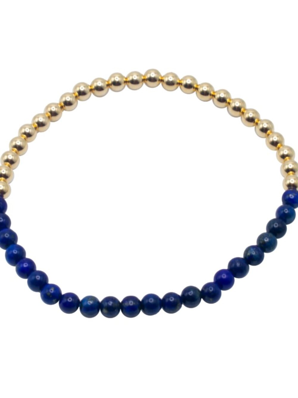 Gorjana Power Gemstone Lapis Wisdom Stretch Bracelet